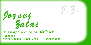 jozsef zalai business card